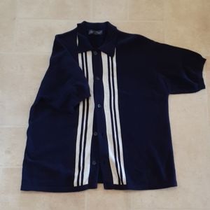 Navy cardigan